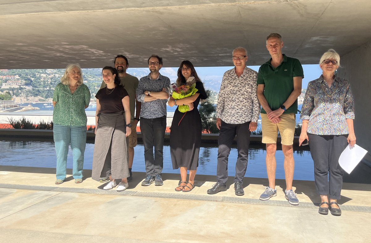 Clytia group LBDV (@clytia_vlfr) on Twitter photo Congratulations Dr Julia <a href="/juliar_mateu/">Julia Ramon Mateu</a> ! A fitting and enjoyable occasion to mark the end of an excellent PhD, with <a href="/chisinig/">Chiara Sinigaglia</a> <a href="/nkonst4/">Nikos Konstantinides</a> <a href="/thibaut_brunet/">Thibaut Brunet</a> <a href="/UlrichTechnau/">Ulrich Technau</a> Richard Copley and Elisabeth Christians <a href="/IMEV_mer/">IMEV-Institut de la Mer de Villefranche</a> <a href="/biodev_vlfr/">LBDV Villefranche</a> Congratulations Dr Julia <a href="/juliar_mateu/">Julia Ramon Mateu</a> ! A fitting and enjoyable occasion to mark the end of an excellent PhD, with <a href="/chisinig/">Chiara Sinigaglia</a> <a href="/nkonst4/">Nikos Konstantinides</a> <a href="/thibaut_brunet/">Thibaut Brunet</a> <a href="/UlrichTechnau/">Ulrich Technau</a> Richard Copley and Elisabeth Christians <a href="/IMEV_mer/">IMEV-Institut de la Mer de Villefranche</a> <a href="/biodev_vlfr/">LBDV Villefranche</a>