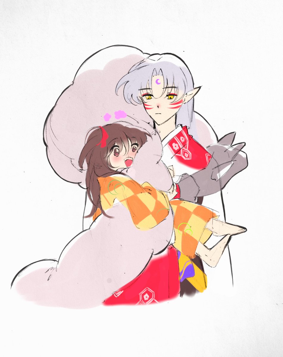 Man26000216836's tweet photo. In any state, Sess is happy to be hugged by Rin
Also Sess for Inukimi: 😾🖕
Inukimi: He isn't cuti 😾
#SessRin #Inukimi https://t.co/E7Uw4OU7oe