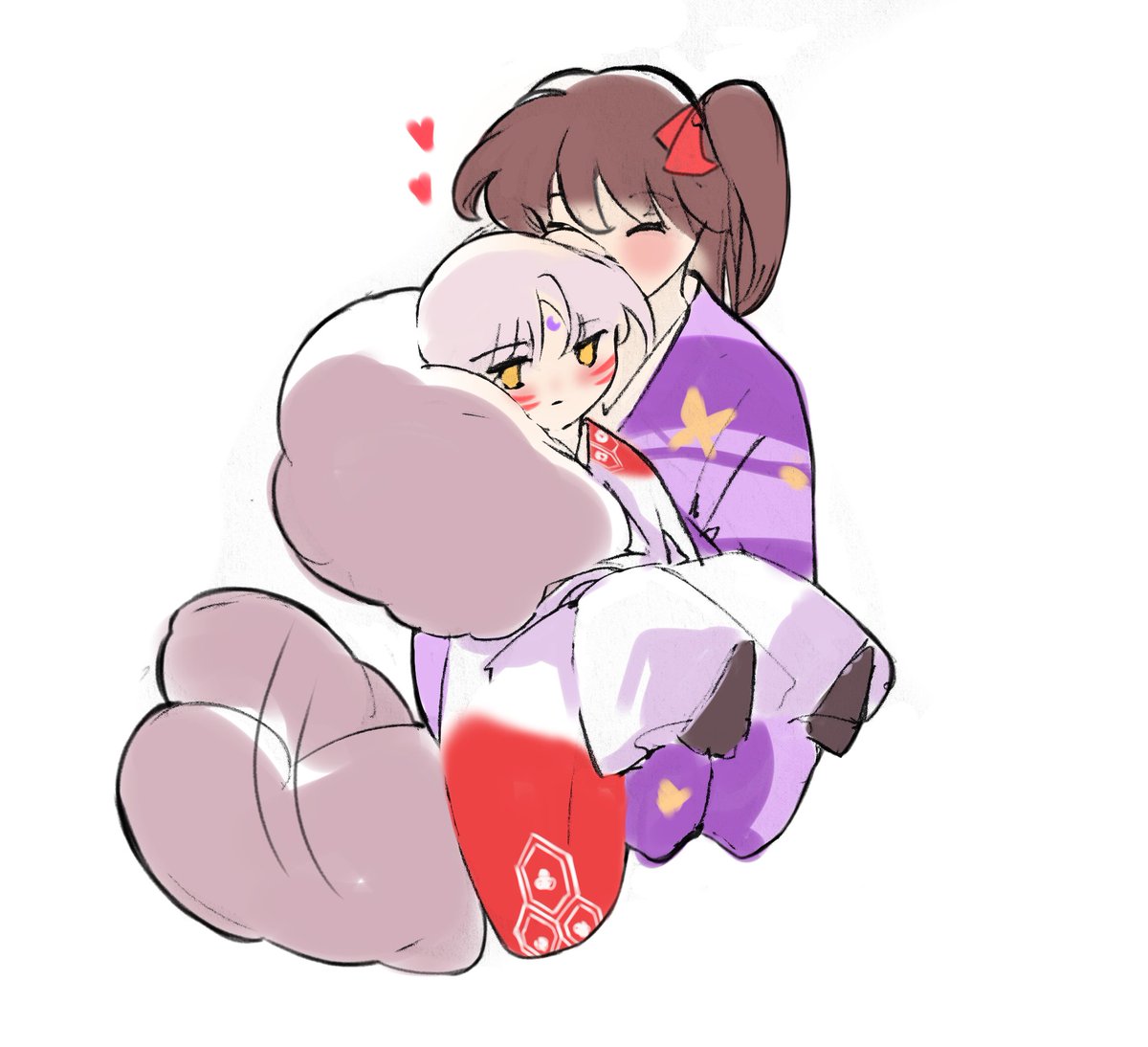 Man26000216836's tweet photo. In any state, Sess is happy to be hugged by Rin
Also Sess for Inukimi: 😾🖕
Inukimi: He isn't cuti 😾
#SessRin #Inukimi https://t.co/E7Uw4OU7oe