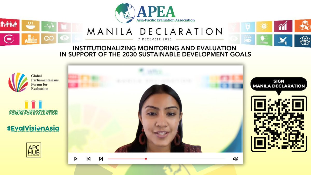 Asia Pacific Evaluation Association tweet media