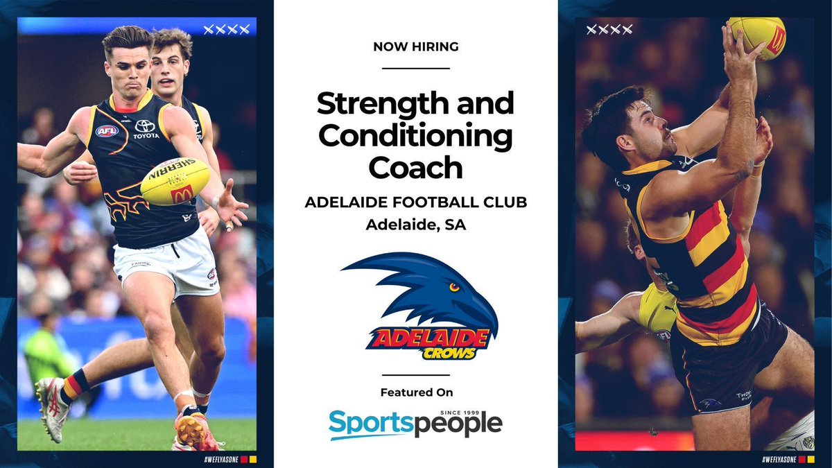 Sportspeople - #1 Sports Jobsite in Australia tweet media