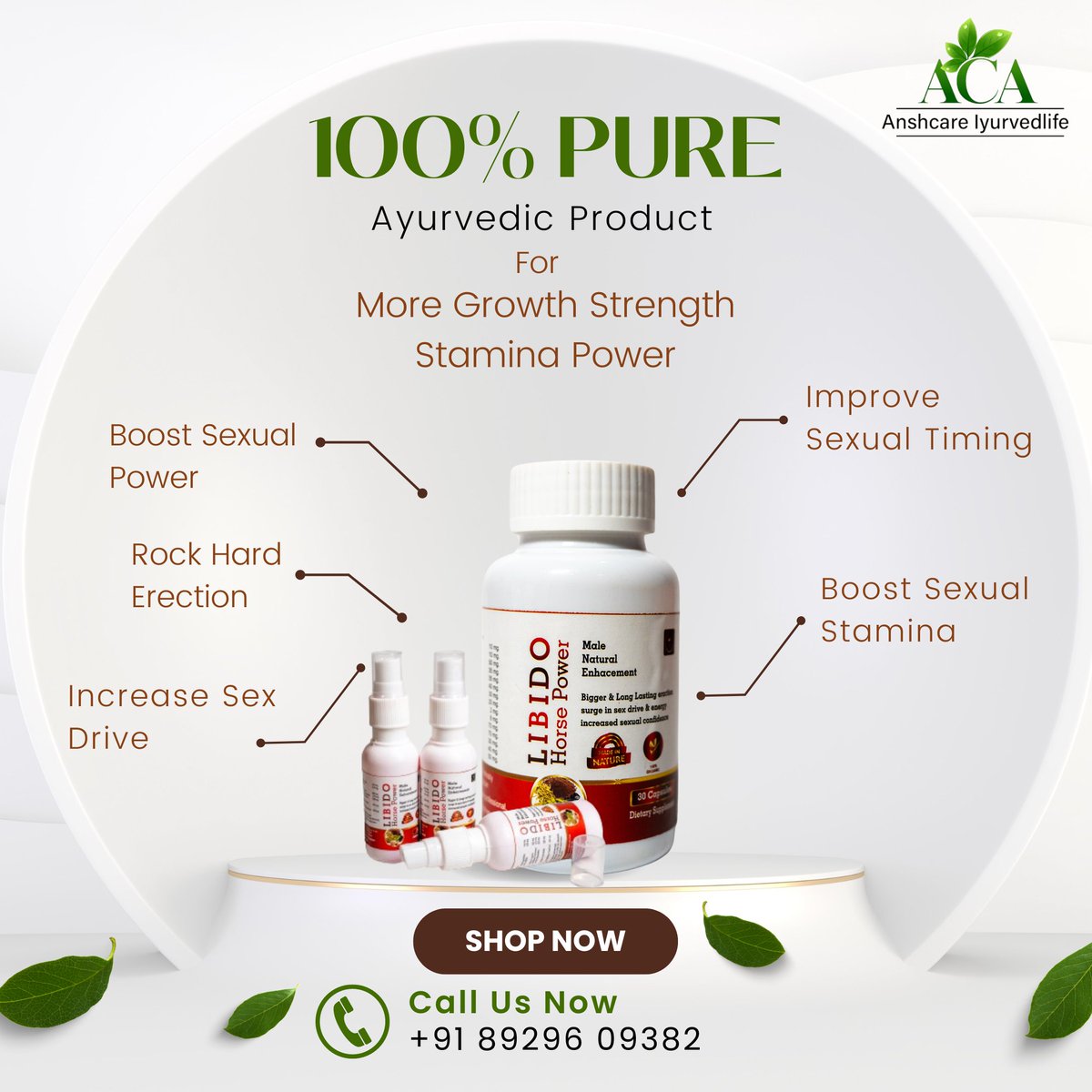 Anshcare's tweet photo. 🌿✨ Reclaim Your Confidence with Our Natural Solutions for Sexual Wellness! ✨🌿
#SexualWellness #NaturalHealing #AyurvedicSolution #HealthyLiving #BoostYourConfidence https://t.co/6VlXGMf5tZ
