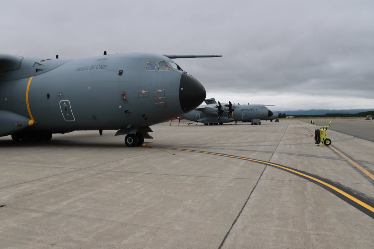 EATC_'s tweet photo. Tankers are ready on the ramp, #EATC team have planned the first #AAR missions…
#EART24 is officially started!💪🏻✈️⛽️
Ready to refuel some #ArcticDefender fighters!
Read more here➡️ https://t.co/mlOkgTU91j
#PacificSkies24 #AirMobility
#TogetherWeGoBeyond https://t.co/tC028Zt6ZH