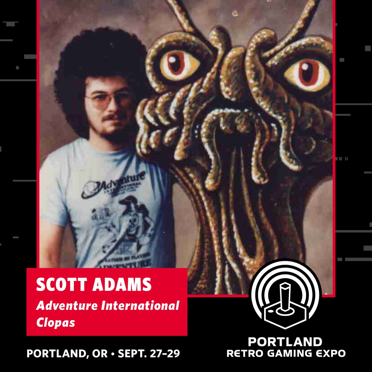 RetroGamingExpo's tweet photo. Legendary programmers and game designers Jeff Minter and Scott Adams join the 2024 Portland Retro Gaming Expo! The founders of Llamasoft and Adventure International!
Get your tickets at https://t.co/cS2SWwDkJV
#prge #prge2024 #retrogaming #AdventureInternational #Llamasoft https://t.co/x5fTWsr0iT