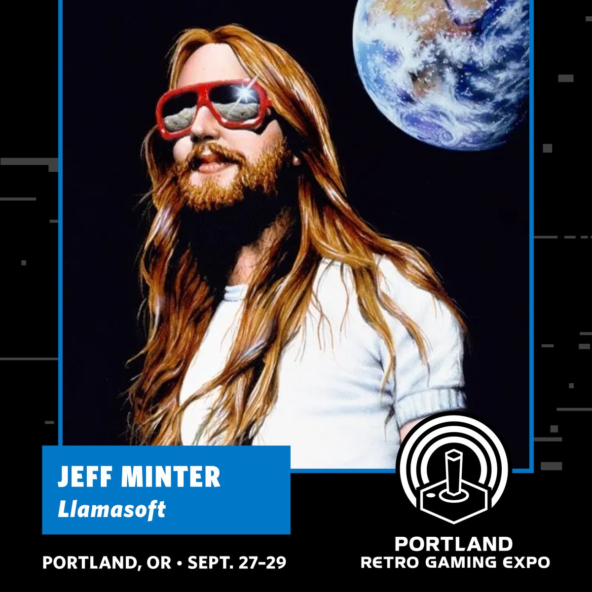 RetroGamingExpo's tweet photo. Legendary programmers and game designers Jeff Minter and Scott Adams join the 2024 Portland Retro Gaming Expo! The founders of Llamasoft and Adventure International!
Get your tickets at https://t.co/cS2SWwDkJV
#prge #prge2024 #retrogaming #AdventureInternational #Llamasoft https://t.co/x5fTWsr0iT