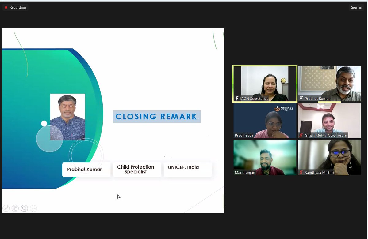 IACN6's tweet photo. Some of the glimpses of the webinar "Unpacking the concept, framework, and tools of Transitioning Models of Care Service".
#IACN #bettercarenetwork #changingthewaywecare #TransformingChildrensCare
@MFIndia @UNICEFIndia @udayancare @CatholicRelief @cini_india @FFEveryChild https://t.co/g6C9SHNpnX