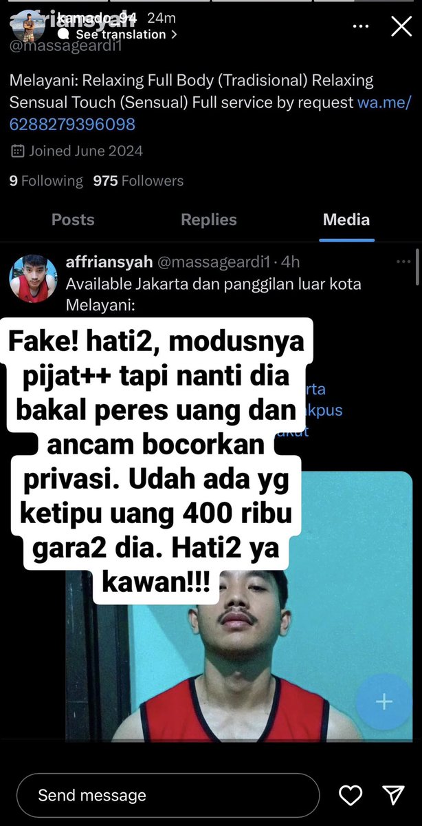 Pemberantas penipu tweet media