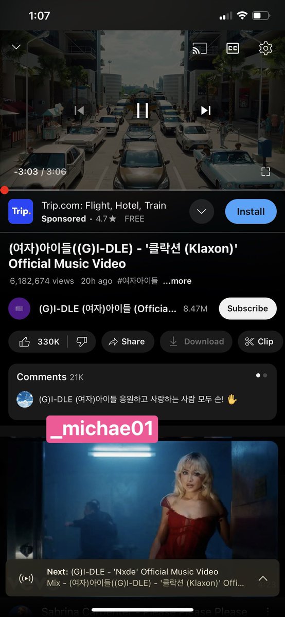 _michae01's tweet photo. @Gidlecartph #GIDLE #여자아이들 #클락션 #KLAXON #I_SWAY https://t.co/rxOUhzwoDW