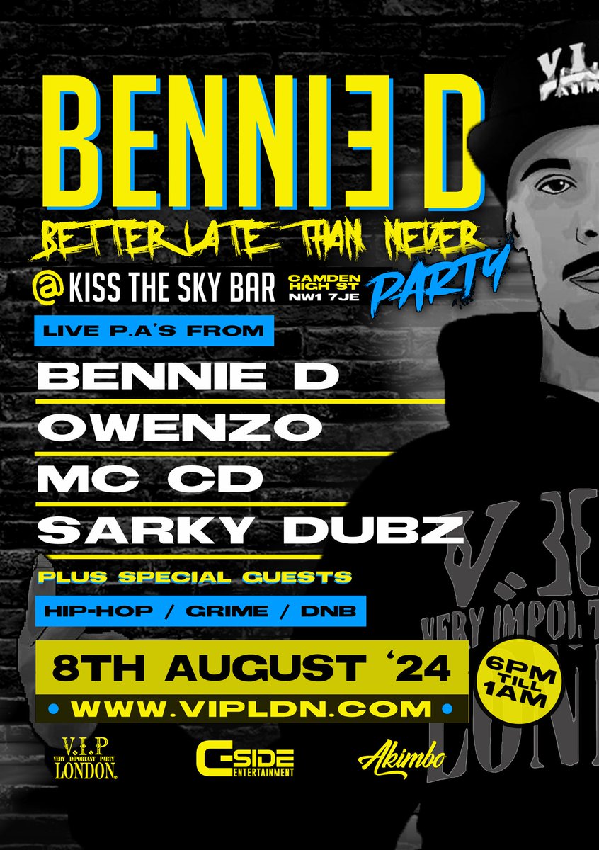 V.I.P London UK tweet media