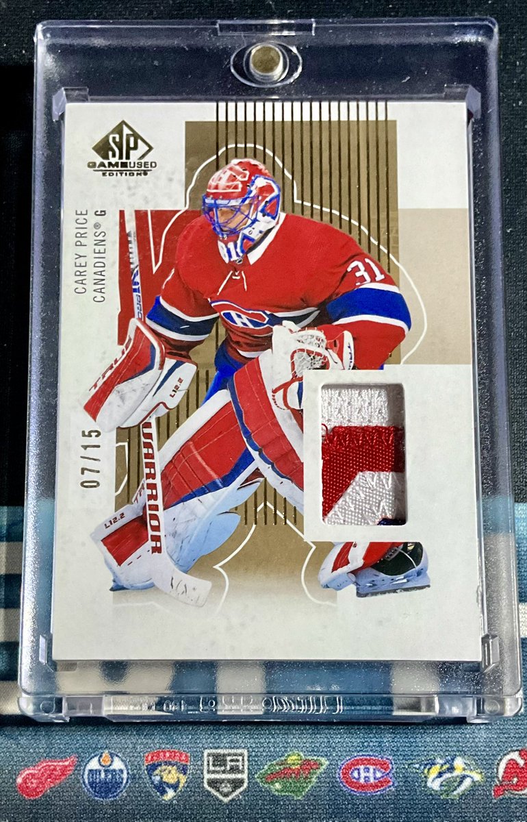 supermikeio's tweet photo. So went to the mall to hide in the A/C and wound up finding this on sale and came home with it. 2022-23 SP Game @UpperDeckHockey It was a super fun rip at the ‘price’ I got it for. @CanadiensMTL @DetroitRedWings #1packaday https://t.co/ht9jkYROyO