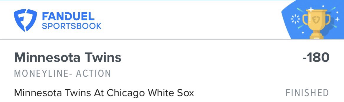 thepickvault's tweet photo. 💰VIP WINNER💰

Minnesota Twins ML (-180) ⚾️✅

7.0 Units ➡️ +3.89 Units 📈

#GamblingX #MLB #Winner https://t.co/mQ0XmUvvFR