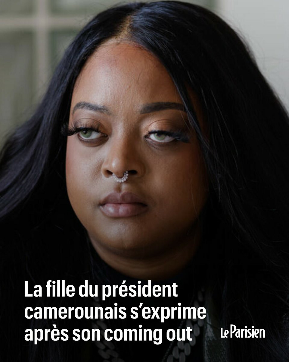 le_Parisien's tweet image. 💬 «Que mon histoire fasse changer la loi» 

Brenda Biya, la fille du président camerounais s’exprime après son coming out

Elle se confie au «Parisien», une semaine après avoir posté une photo d’elle en train d’embrasser sa copine sur Instagram

➡️ l.leparisien.fr/AiS7