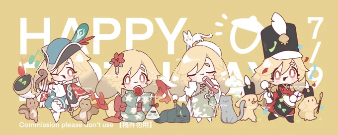卡兔的提瓦特小旅行  #Kaveh #カーヴェ生誕祭2024 #Commission