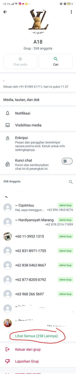 AskMan24's tweet photo. Modus penipuan kah??? Mengatas namakan LV Indo #SCAM https://t.co/ibGpZ85HDl