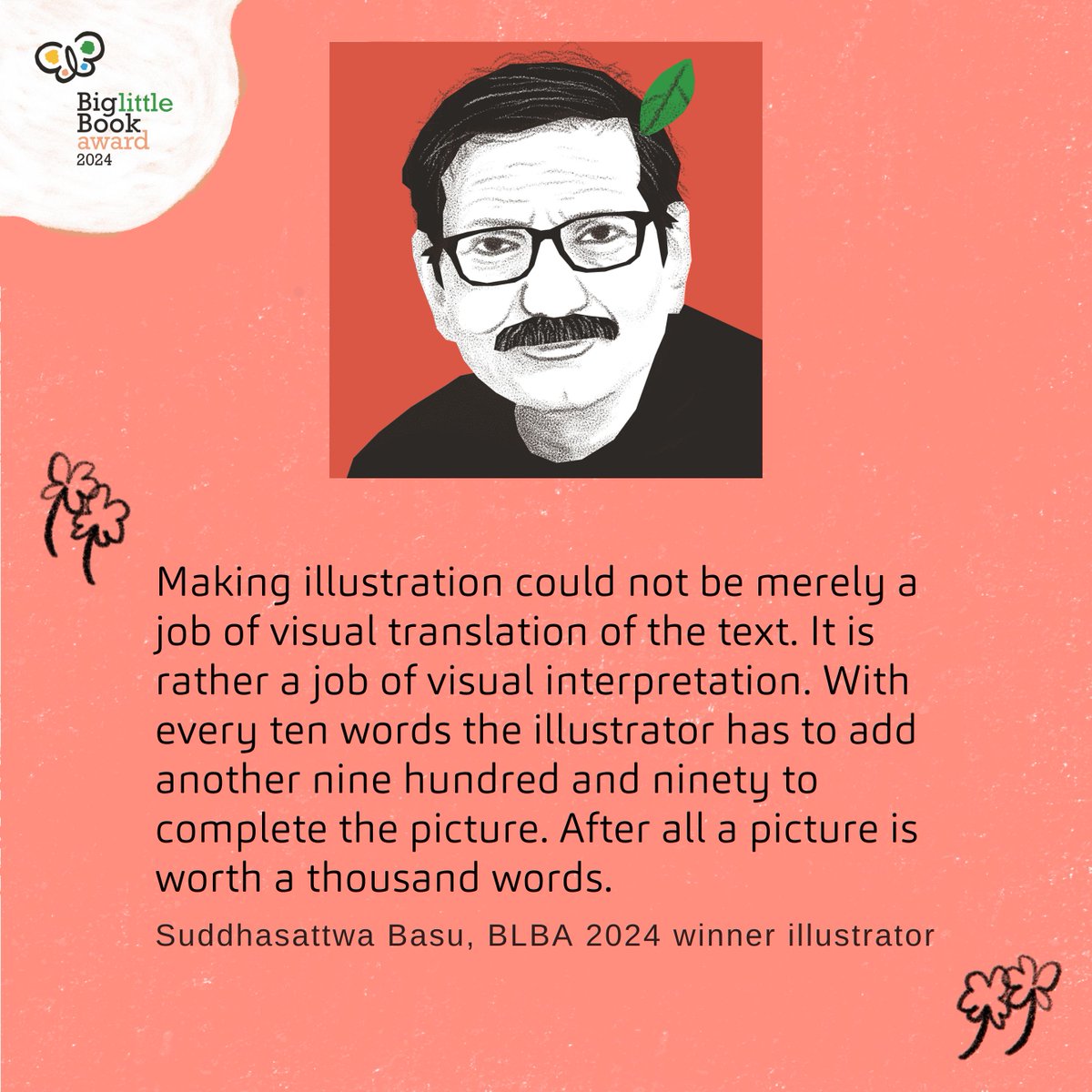Click on the link to read the full interview of BLBA 2024 winner illustrator, Suddhasattwa Basu.
paragreads.in/parag-nurtures…
#blba2024 #biglittlebookaward2024 #paragnurtures #paraginitiative #indianchildrensliterature #childrensbooks #childrensillustrators