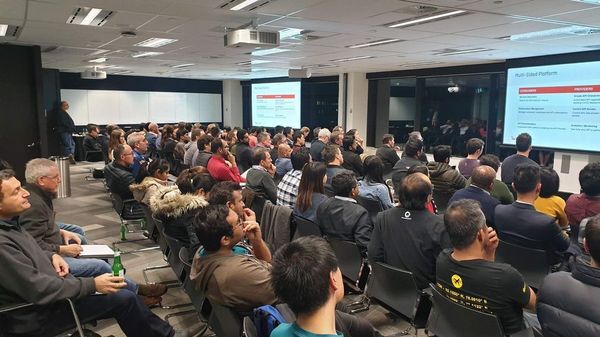 wso2's tweet photo. ๐ฃ Happening today! Join @lakwarus at Deloitte Sydney where he will explore the challenges of building and maintaining a platform and why choosing a #platformless approach may be your best bet: https://t.co/8I4vpFokra https://t.co/m6nC6AaIyD