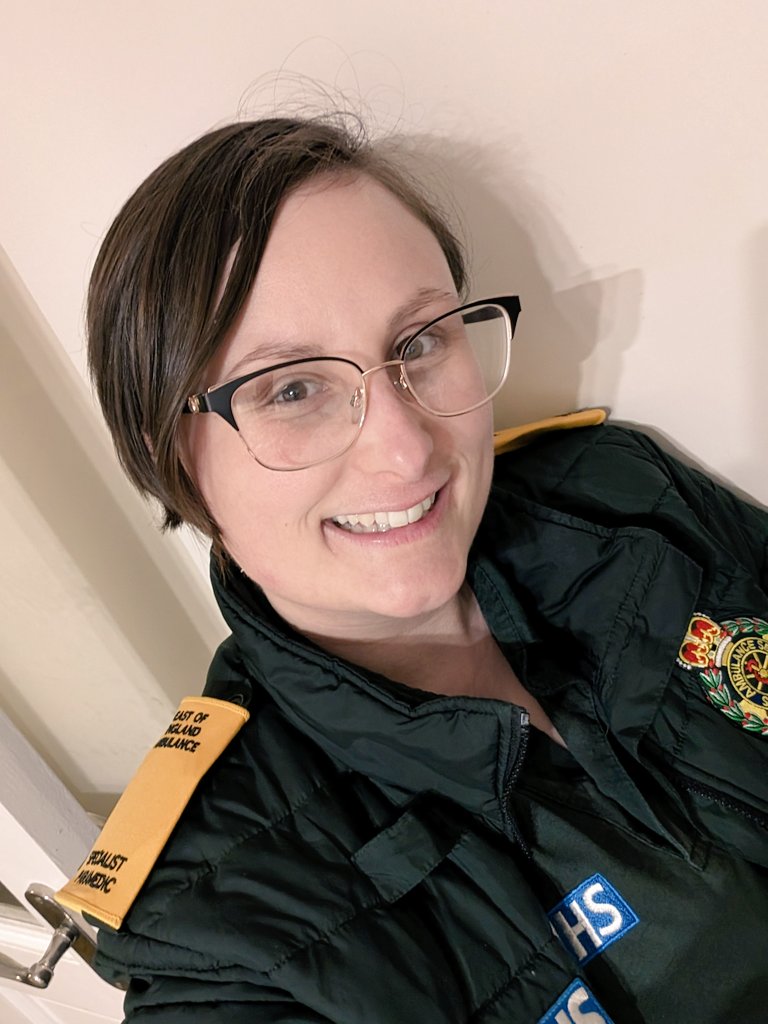 ej_snow's tweet photo. This #InternationalParamedicsDay marks 10 years since the beginning of my ambulance journey. Best job in the world! @trentcfr @EEAST_UrgCare    @EastEnglandAmb @UEA_Health https://t.co/qVi71U776k