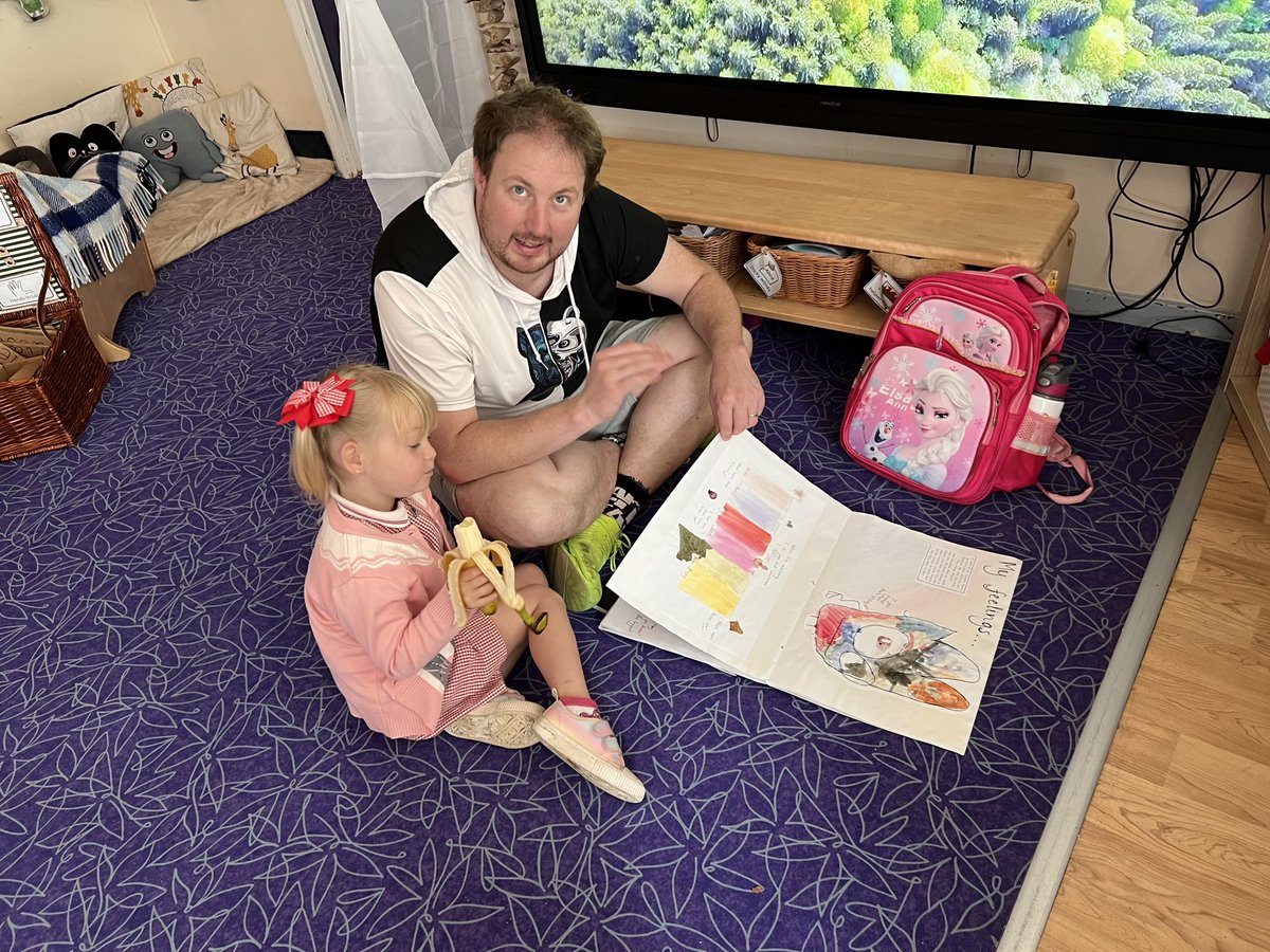 RinglandPrimary's tweet photo. Lovely to have so many families join us at our first Booknic of the year 📖 🥪 🍇 🧺 It’s great to be able to share the children’s learning in this way 😎 ☀️ https://t.co/8OeTSbdtJq