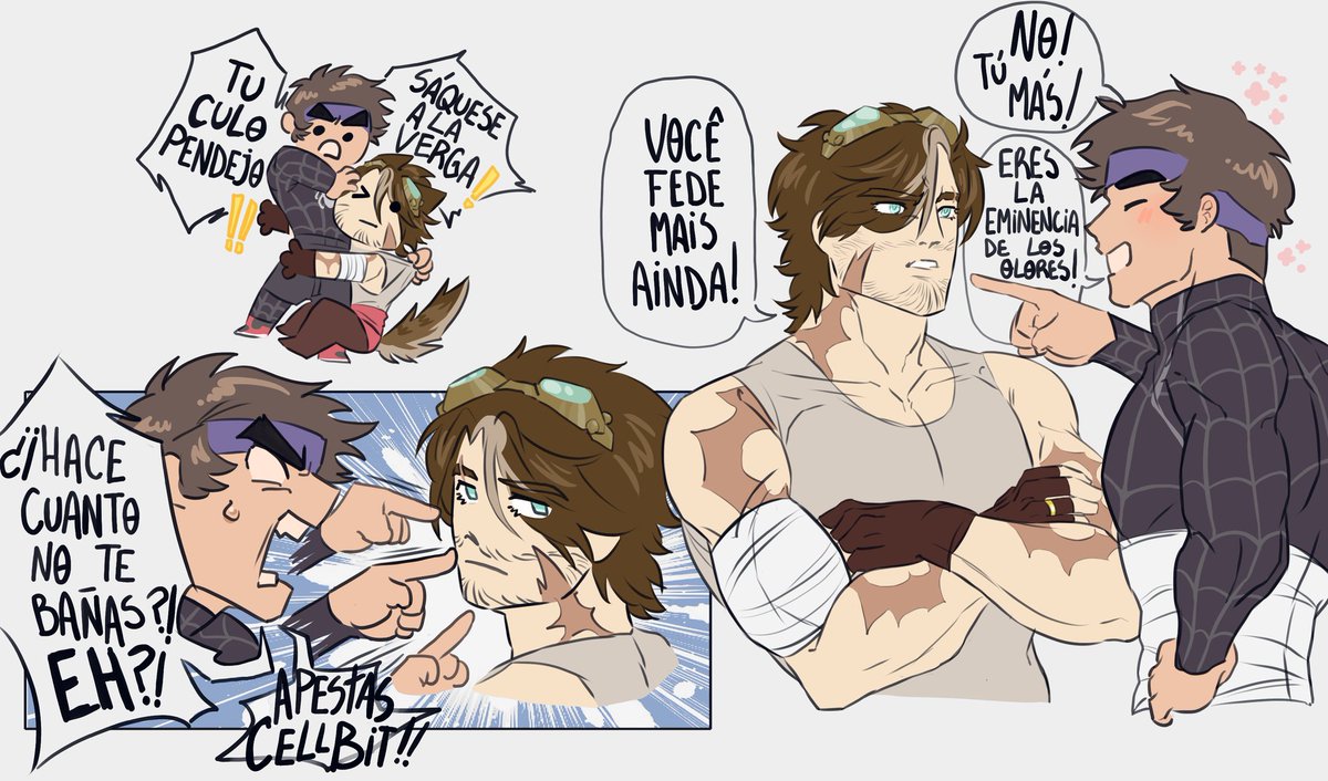 n_ideah_flan's tweet photo. Olor a guapoduo pt.2 #guapoduofanart #guapoduo #qsmpfanart https://t.co/O8sYNR9vFB