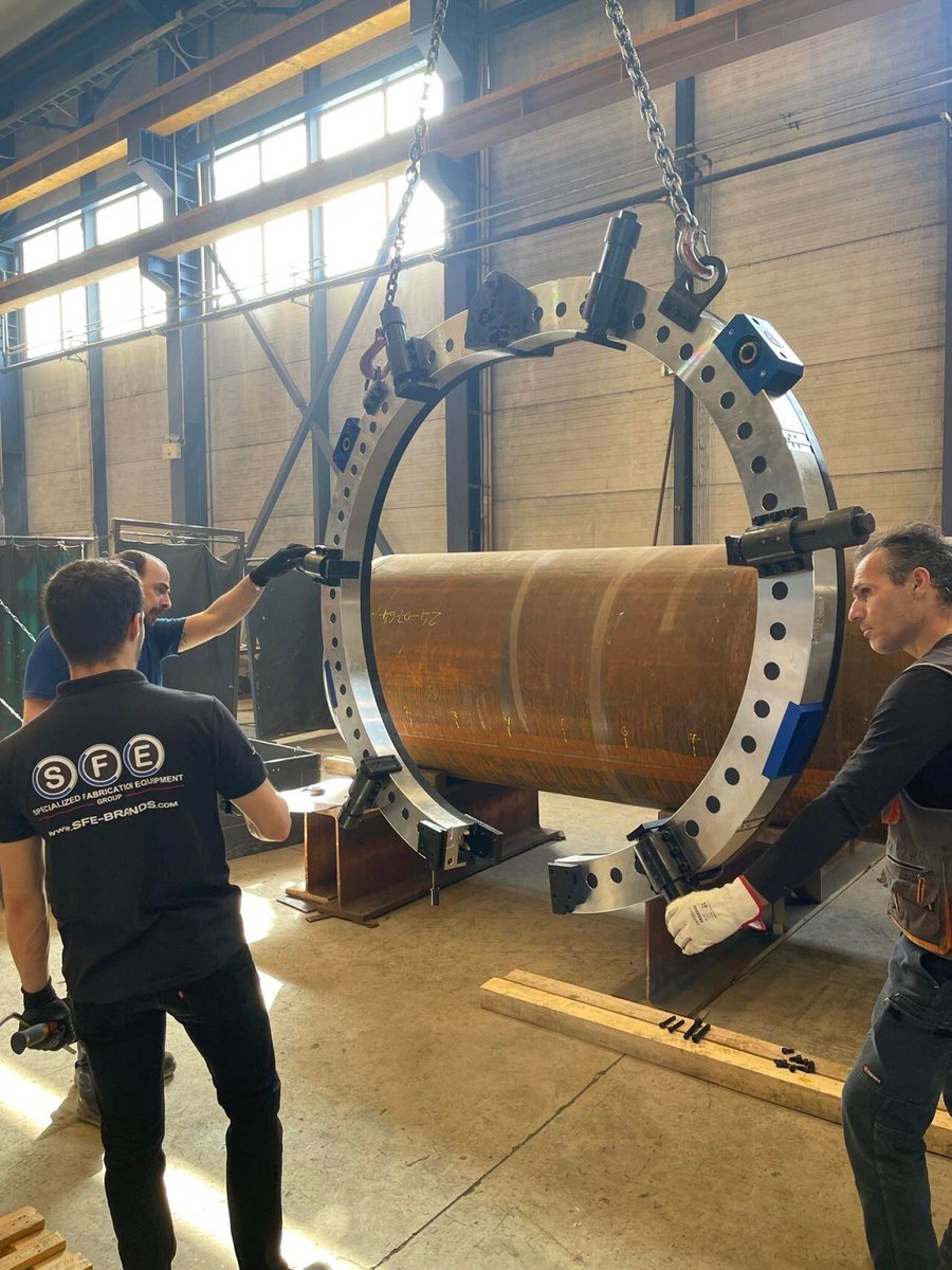 tag_pipe's tweet photo. Nice TAG project in Greece executed by our exclusive partner ROUSSAKIS SUPPLIES Ι.Κ.Ε. 🇬🇷

Great job with our Split frame Clamshell pipe cutting &amp; bevelling machine 48” &amp; 24”.

Find yours here ➡️ https://t.co/jxkYV9tMz5 https://t.co/aSjeJGFaIv