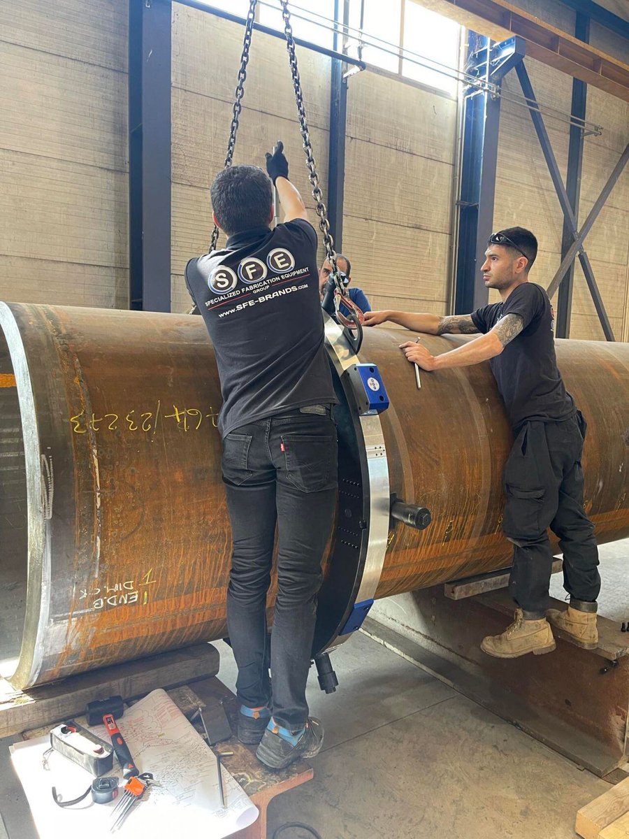tag_pipe's tweet photo. Nice TAG project in Greece executed by our exclusive partner ROUSSAKIS SUPPLIES Ι.Κ.Ε. 🇬🇷

Great job with our Split frame Clamshell pipe cutting &amp; bevelling machine 48” &amp; 24”.

Find yours here ➡️ https://t.co/jxkYV9tMz5 https://t.co/aSjeJGFaIv
