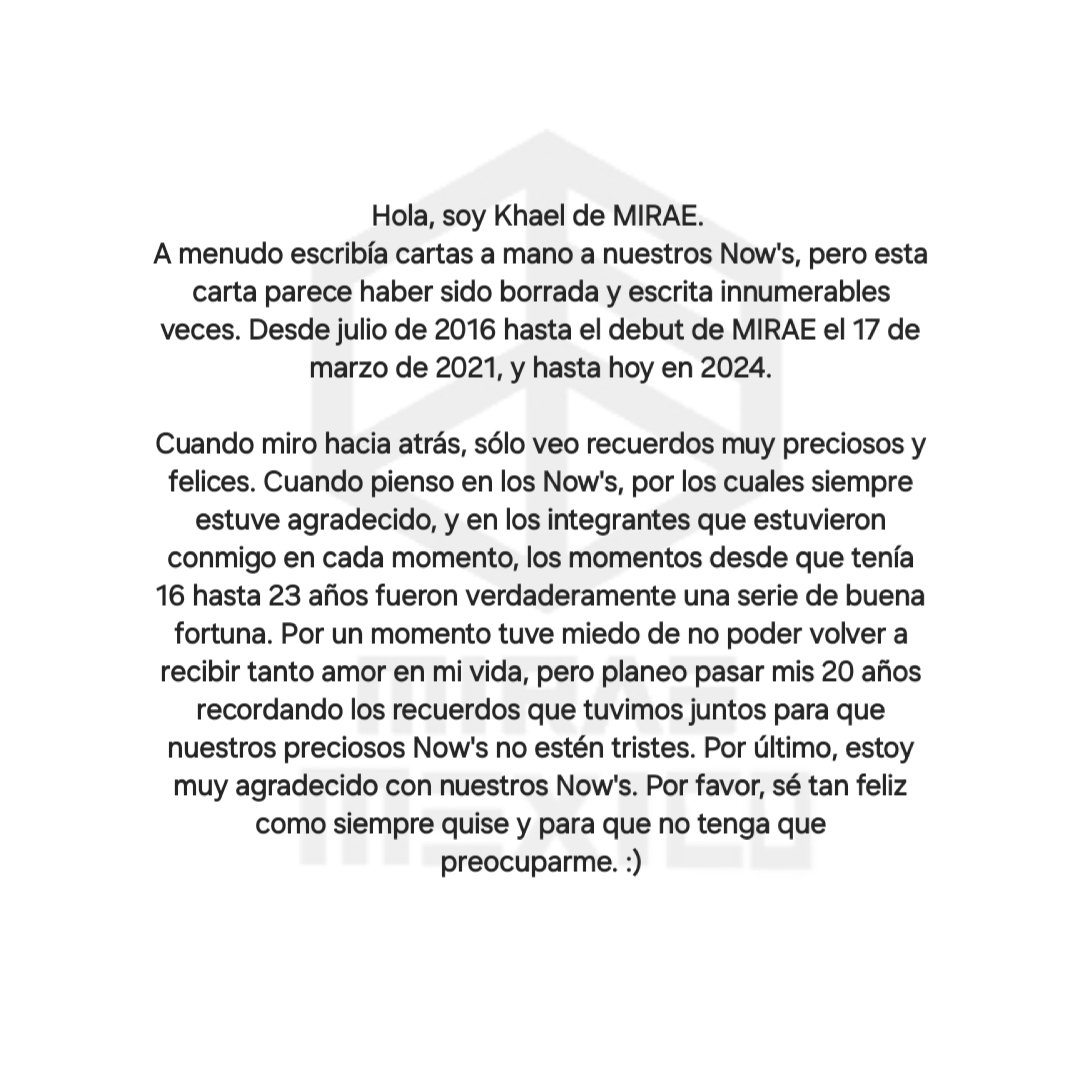 MiraeMexico's tweet photo. Hola somos MIRAE 
°
​°
°
Trad: @MiraeMexico
#미래소년 #MIRAE
#NOW #나우
#이준혁 #LEEJUNHYUK
#리안 #LIEN
#유도현  #YOODOHYUN
#카엘 #이상민 
#손동표 #SONDONGPYO
#박시영 #PARKSIYOUNG
#장유빈 #JANGYUBIN 
#LEESANGMIN 
#시마다쇼 #SHIMADASHOU https://t.co/ckHvCNtWg2