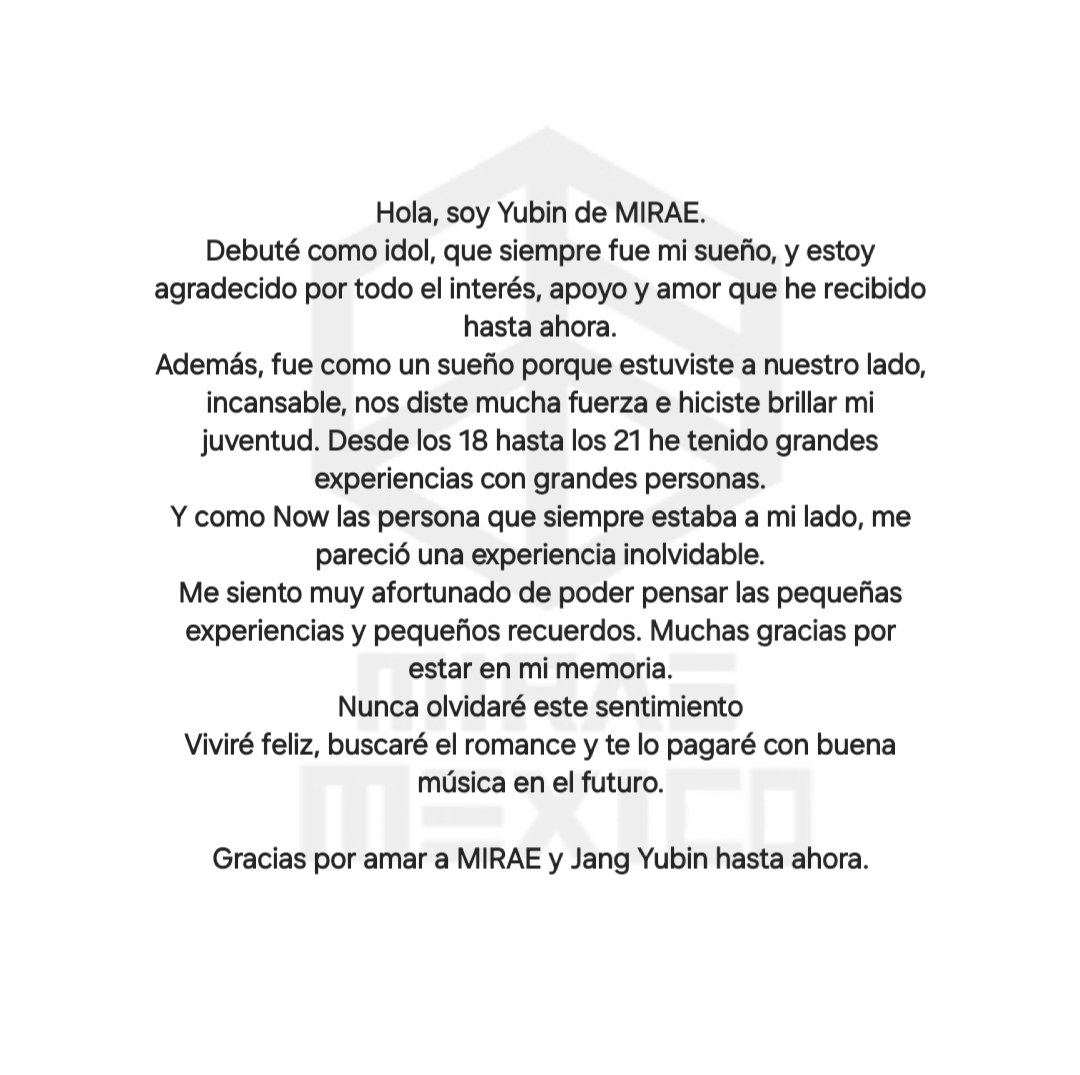 MiraeMexico's tweet photo. Hola somos MIRAE 
°
​°
°
Trad: @MiraeMexico
#미래소년 #MIRAE
#NOW #나우
#이준혁 #LEEJUNHYUK
#리안 #LIEN
#유도현  #YOODOHYUN
#카엘 #이상민 
#손동표 #SONDONGPYO
#박시영 #PARKSIYOUNG
#장유빈 #JANGYUBIN 
#LEESANGMIN 
#시마다쇼 #SHIMADASHOU https://t.co/PjPdQ4RmWB
