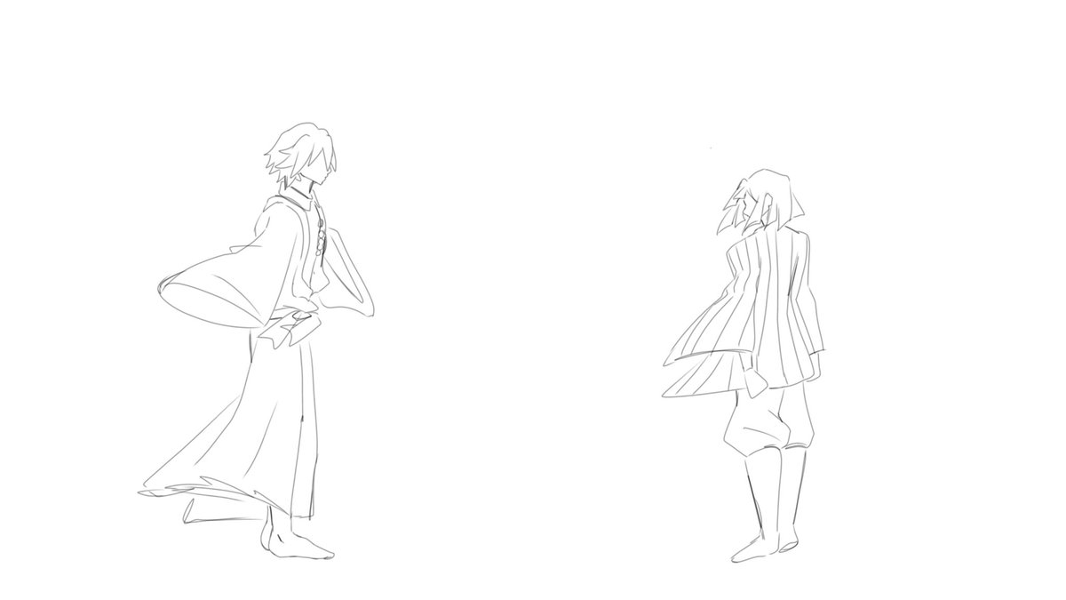 foxpsvchic's tweet photo. Based off this sketch from a while ago, im too lazy to finish this so i made another version https://t.co/l9In93fol2