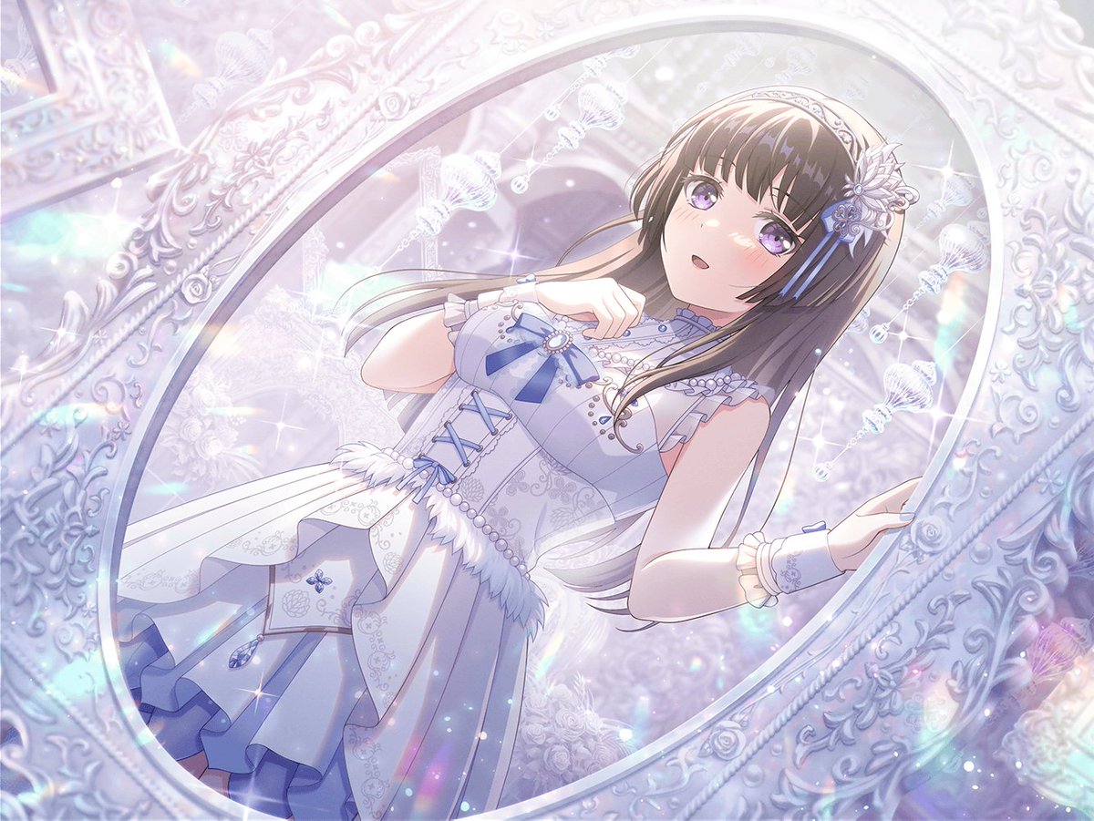 NEW WEDDING SET IN SUMMER???? #湊友希那 #バンドリ #今井リサ