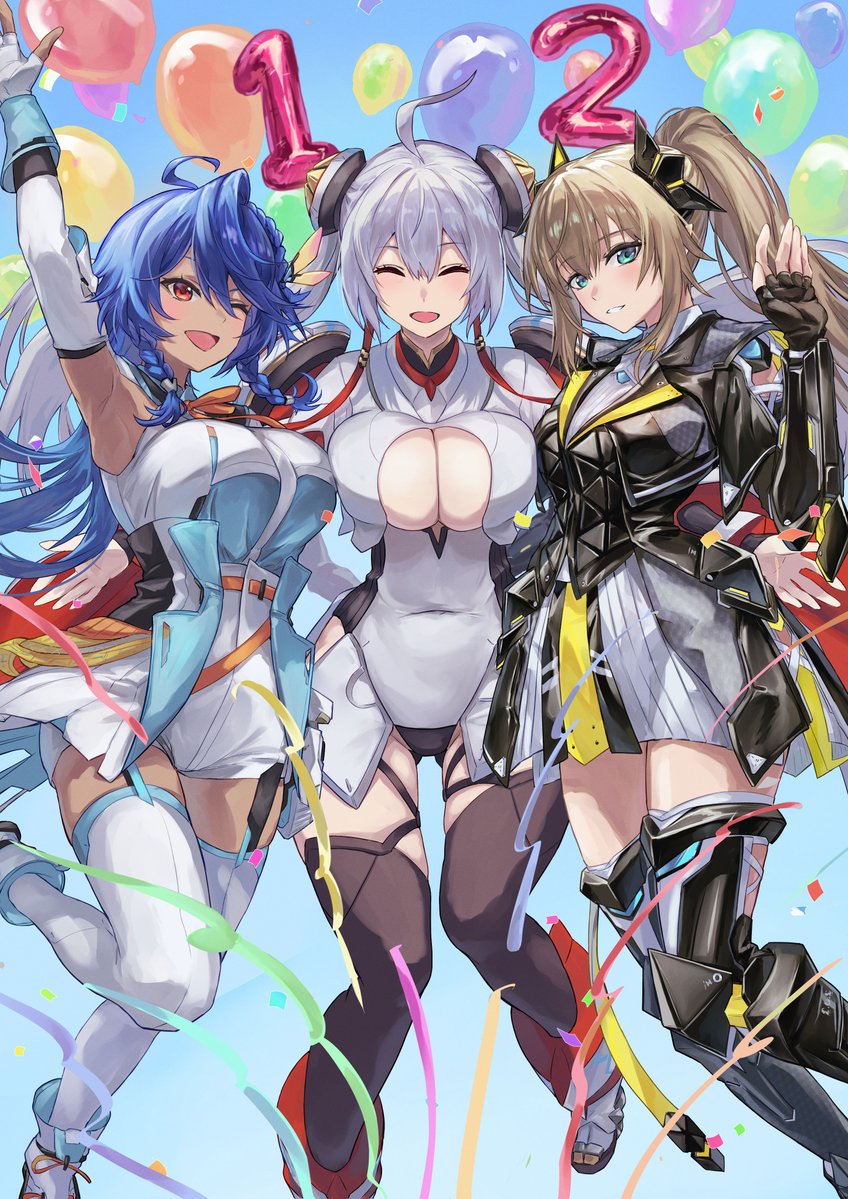 sega_pso2's tweet photo. 『PSO2』12周年記念イラスト公開中！
『PSO2』シリーズになじみの深いイラストレータースダマ先生から、『PSO2』の12周年を記念してお祝いの記念イラストをお寄せいただきました！
https://t.co/g6PNR84KAM
#PSO2 #NGS #PSO2NGS #スダマ https://t.co/TnKE3D2mEG