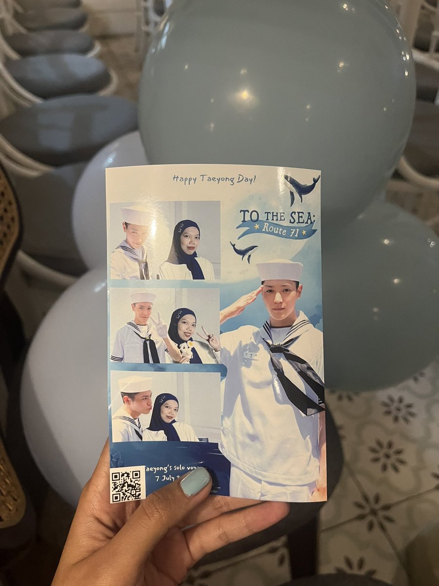 queenrosety's tweet photo. Taeyong’s Event “To the Sea: Route 71”at New Batavia Cafe Jakarta
by @Navigatyong
#NavigaTYONG #Route71 #TaeyongSoloVoyage #TAEYONG https://t.co/T5LYmdpNeq
