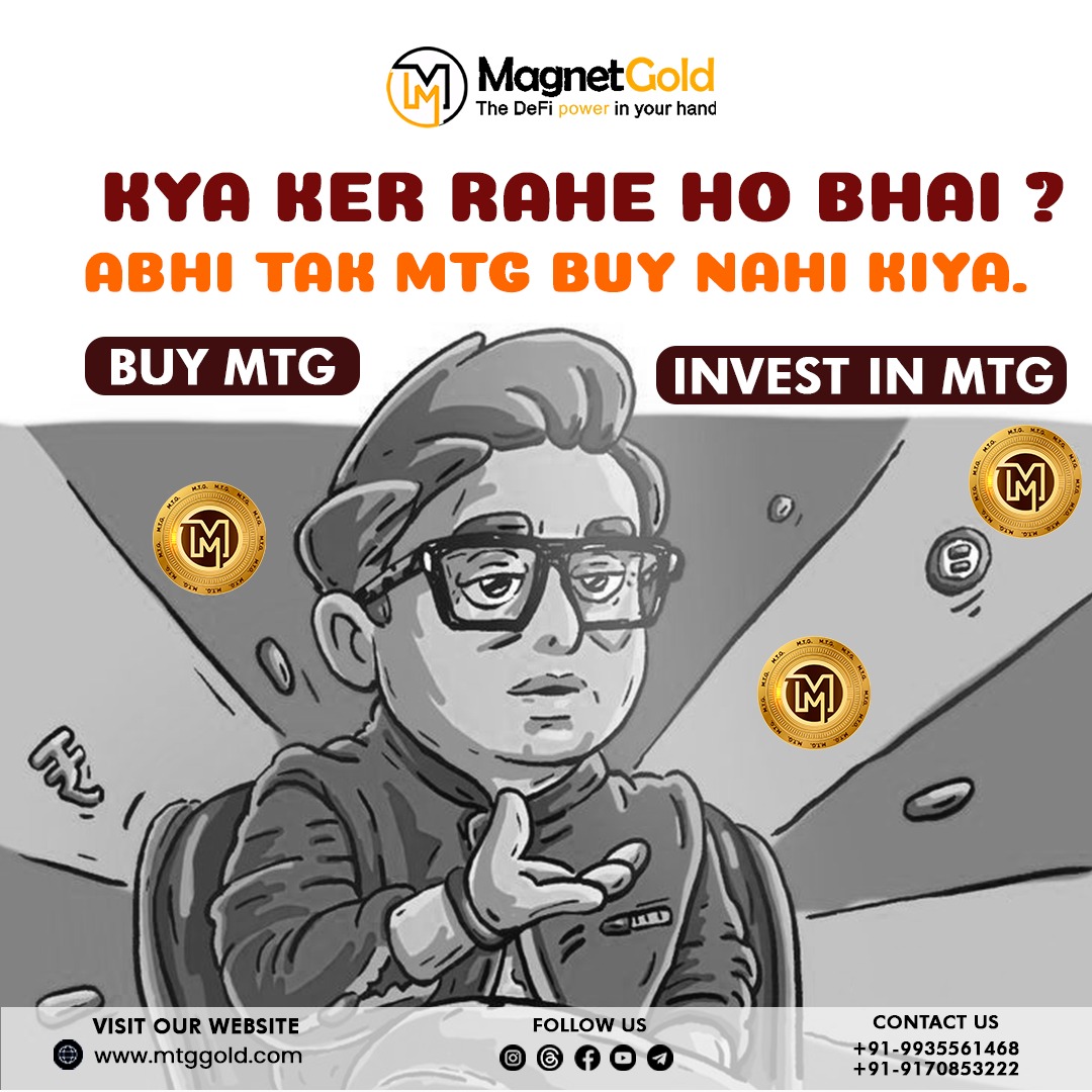 YMagnetgold's tweet photo. Invest Now in MagnetGold💯✨💫
.
#mtggoldinvestment #magnetgoldinvest #tradingcryptocurrency #bestcryptocurrency #topcryptocurrency #stakemtggold #stakingcrypto
.
.
This page doesn't give financial advice. Always do your own research before investing. https://t.co/fCw6x9wCF7