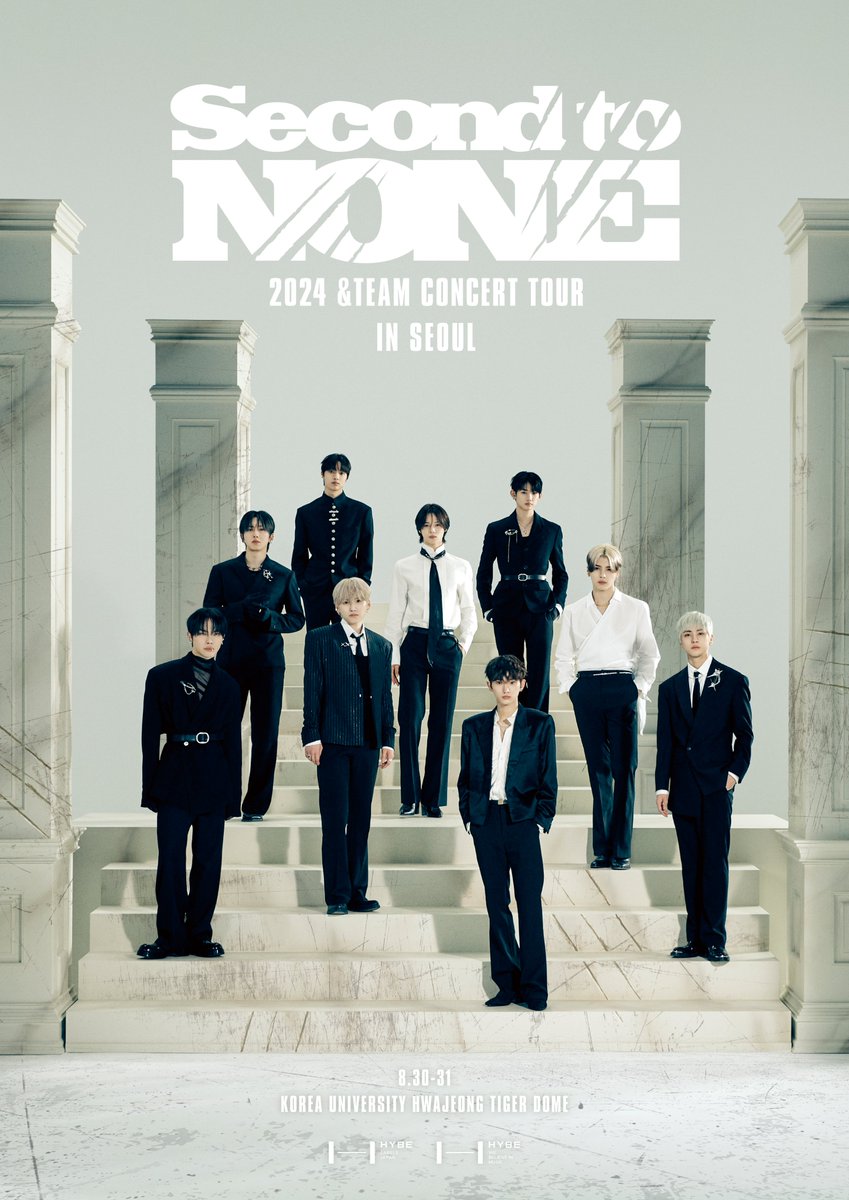 andTEAMofficial's tweet photo. 2024 &amp;TEAM CONCERT TOUR ‘SECOND TO NONE’ IN SEOUL Announcement
(https://t.co/mVCGAu7cOx)

#andTEAM #SECOND_TO_NONE https://t.co/uSRcfx6ZAu