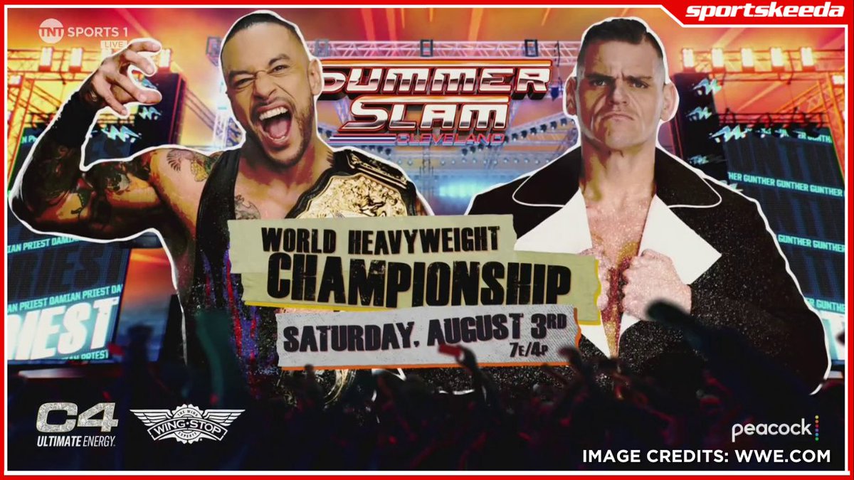 SKWrestling_'s tweet photo. OFFICIAL for Summerslam! 🔥 
#WWE #WWERaw https://t.co/LcP94F832c