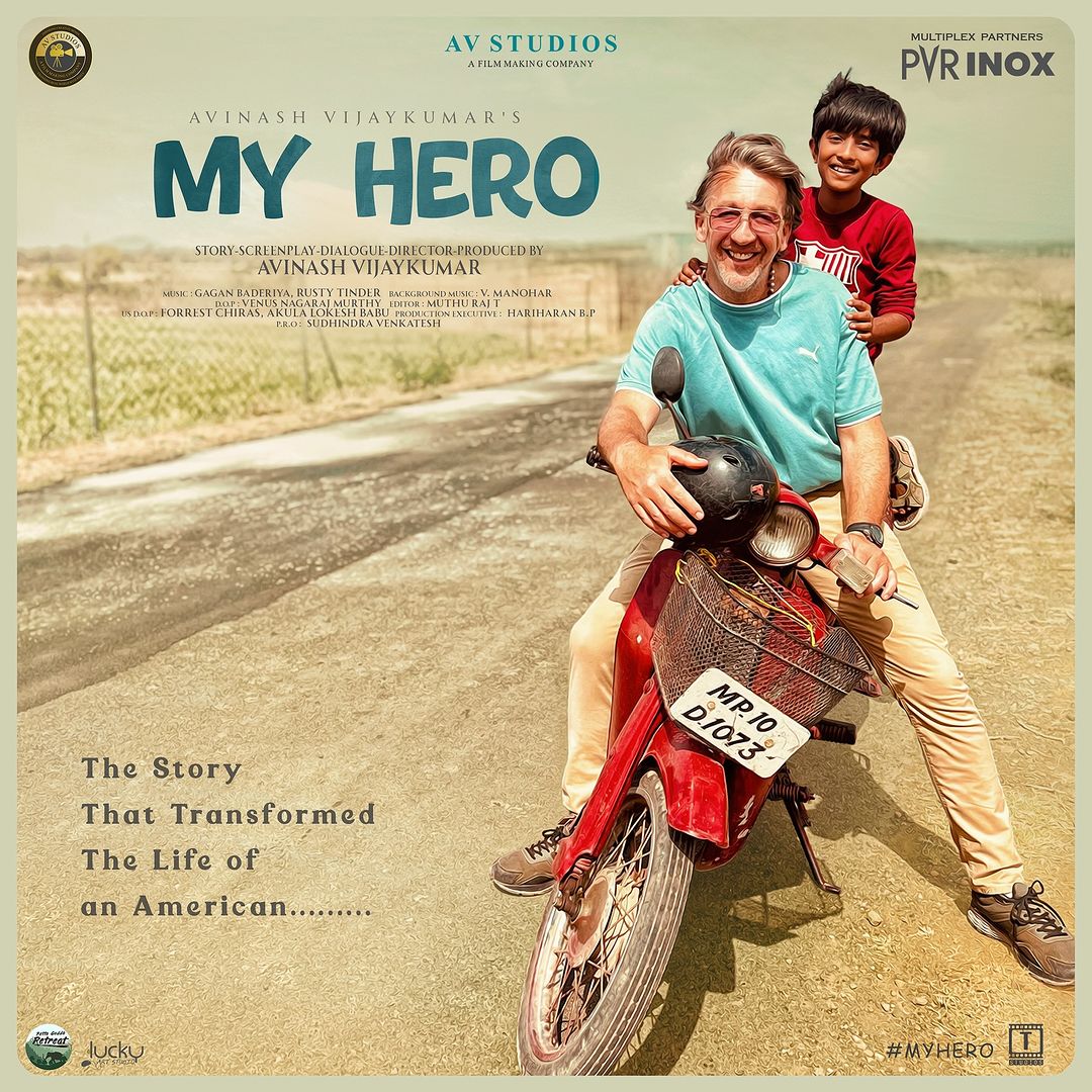 _PVRCinemas's tweet photo. MY HERO first look out now! First time a rare combination of Hollywood 🤝 KFI.
“The Story that Transformed the life of an American”
Coming soon at PVR INOX!
.
.
.
#MyHero #AnkitaAmar #NiranjanDeshpande #PrakashBelwadi #EricRobert https://t.co/T8gMr8LWZu