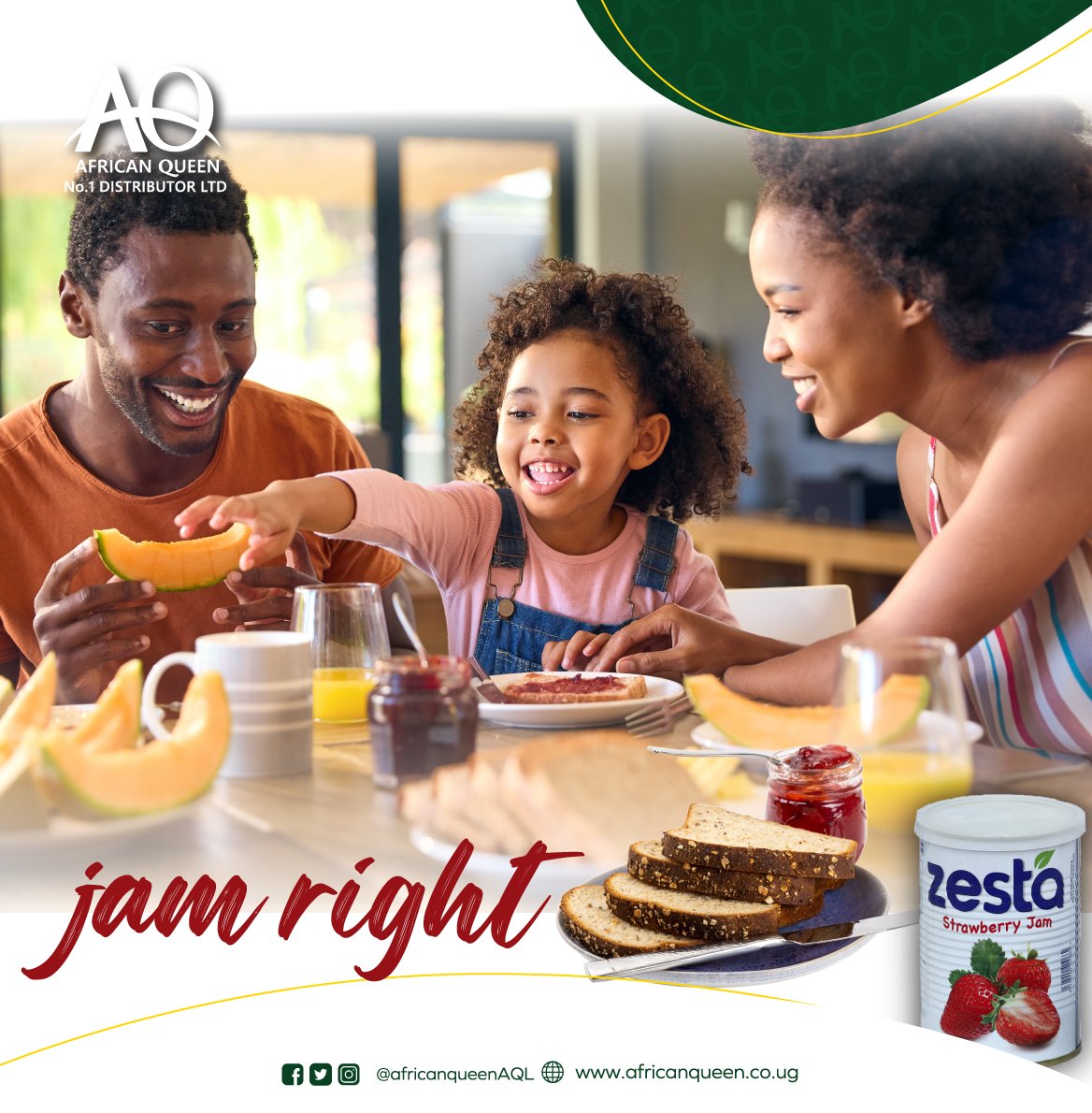 AQNo1Distrib's tweet photo. Breakfast is right with zesta jam. 

#YourNo1Distributor
#YourDistributionPartner https://t.co/dhHVWXkQrl