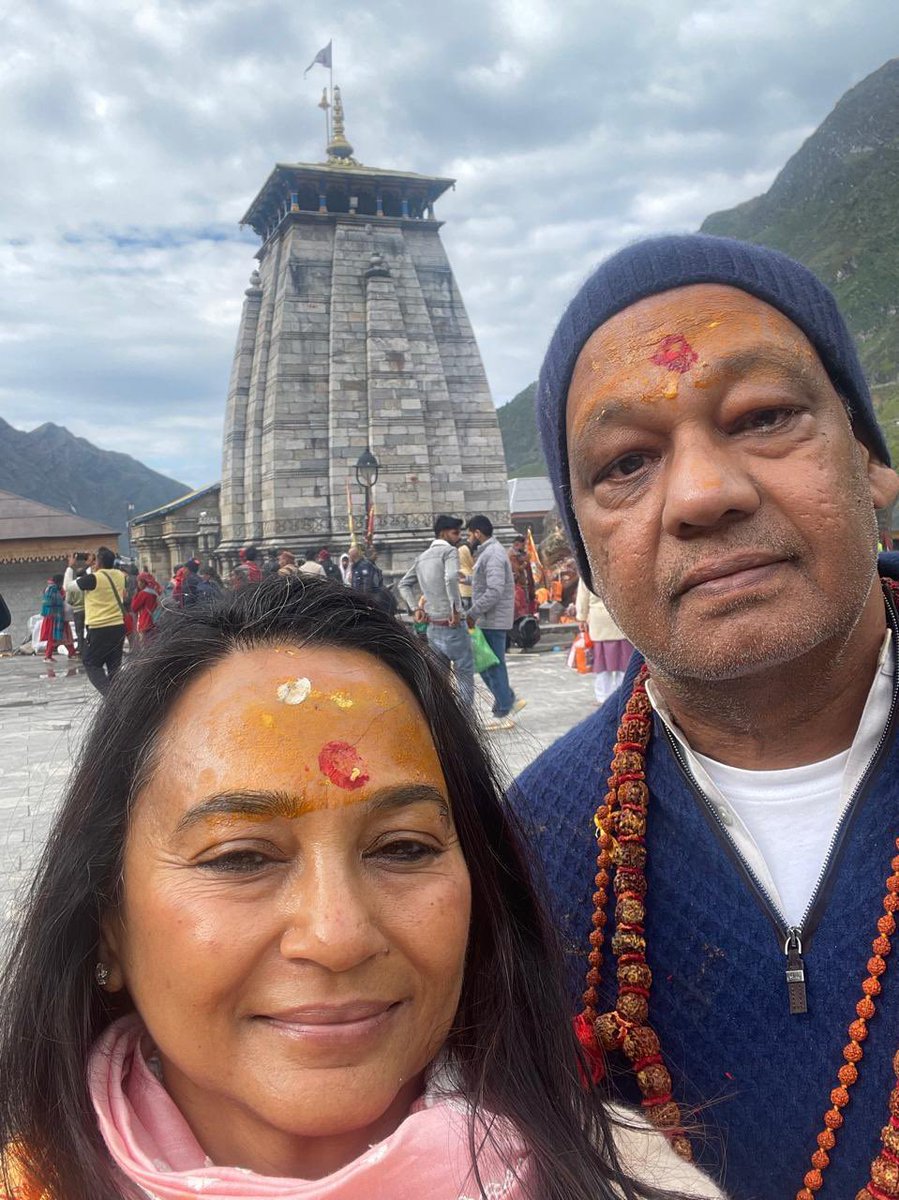 NavinAgarwal_'s tweet photo. When the Divine beckons, how can one help but answer the call?

A lifelong wish for the darshan of the sacred Badrinath-Kedarnath temples came to fruition recently. The deities finally called upon us and we visited their majestic abodes.

Part of the revered Char-Dhams, the Badrinath-Kedarnath shrines are a living testimony to India’s timeless #spiritual legacy. Making our way through stunning Himalayan vistas, the Badrinath temple appeared serenely before us, the mighty Neelkanth peak looming large in its backdrop. Such grandeur! And what peace. Amidst chanting of mantras, reverberation of dhols and shankhnaad, we did our aarti with and infinite gratitude.

Continuing to Kedarnath, we #trekked accompanied by sounds of the Mandakini and many other, to reach the ancient shrine. The glorious temple stood resilient against the elements, sanctuary to the faith of millions of bhakts. It was heartening to see the cleanliness and order maintained at these temples. We offered our prayers and asked for blessings.

Witnessing the ocean of pilgrims that comes for just a glimpse of the Divine, one wonders, does their devotion put the divinity in the Divine? #IncredibleIndia