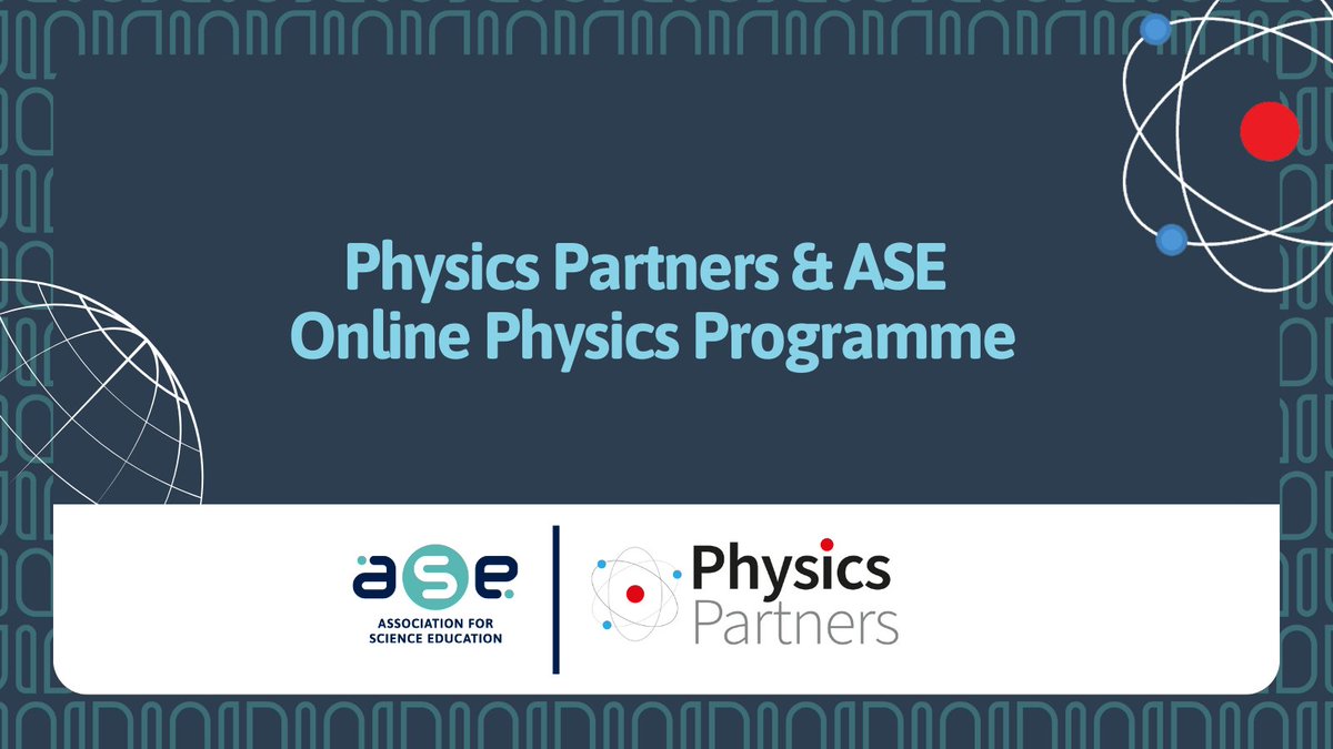 The ASE (@thease) on Twitter photo Exciting News!
In partnership with <a href="/PhysicsPartners/">PhysicsPartners</a>, we're launching a programme of 10 interactive online physics subject-knowledge sessions. You can book one, two, or all sessions! Read more & book today! 🔗 ow.ly/aIQ750Sun4W
#PhysicsEducation #OnlineLearning Exciting News!
In partnership with <a href="/PhysicsPartners/">PhysicsPartners</a>, we're launching a programme of 10 interactive online physics subject-knowledge sessions. You can book one, two, or all sessions! Read more & book today! 🔗 ow.ly/aIQ750Sun4W
#PhysicsEducation #OnlineLearning
