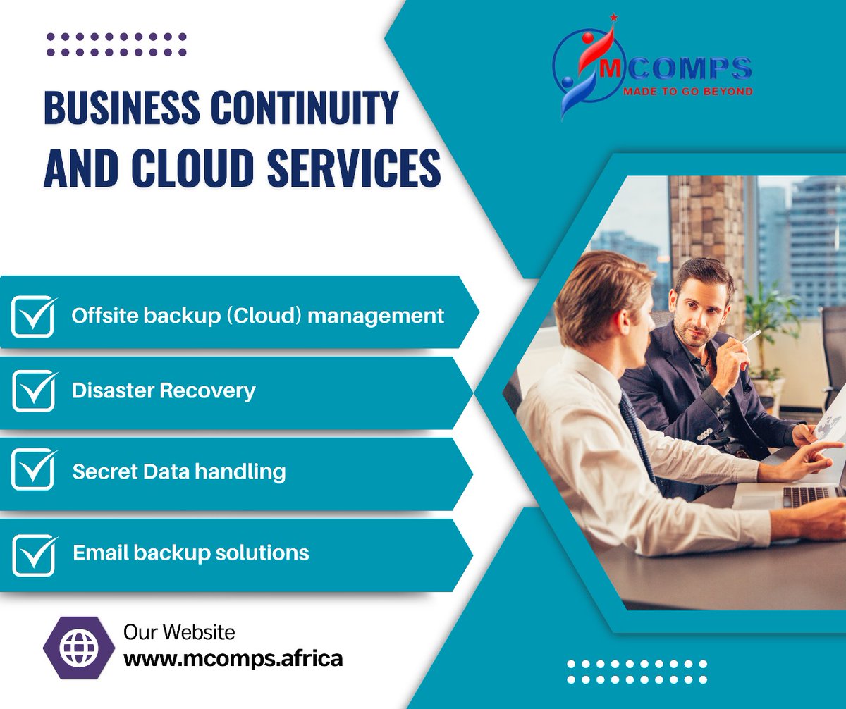 DreamGuysAfrica's tweet photo. Business Continuity and Cloud Services #MadeToGoBeyond. Visit https://t.co/UjsnIPDiEa for more information. https://t.co/m3Usd78Xi0