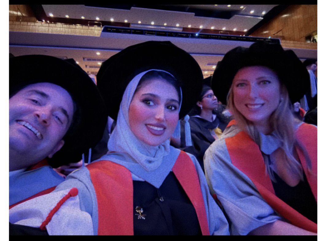 Gabriella Captur (@gabycaptur) on Twitter photo Time to celebrate3⃣stellar PhD graduates <a href="/UCL_ICS/">UCL Institute of Cardiovascular Science</a>
👩🎓Dr Mashael Al-Farih ⏩ Lamin DCM CMR-omics 🥳
🧑🎓Dr Matt Webber ⏩ MyoFit46 CMR-ECGI🎉
👩🎓Dr Rebecca Hughes ⏩ Apical HCM CMR 🪩
Hard-working, smart, beautiful people––well done 😊‼️ Time to celebrate3⃣stellar PhD graduates <a href="/UCL_ICS/">UCL Institute of Cardiovascular Science</a>
👩🎓Dr Mashael Al-Farih ⏩ Lamin DCM CMR-omics 🥳
🧑🎓Dr Matt Webber ⏩ MyoFit46 CMR-ECGI🎉
👩🎓Dr Rebecca Hughes ⏩ Apical HCM CMR 🪩
Hard-working, smart, beautiful people––well done 😊‼️