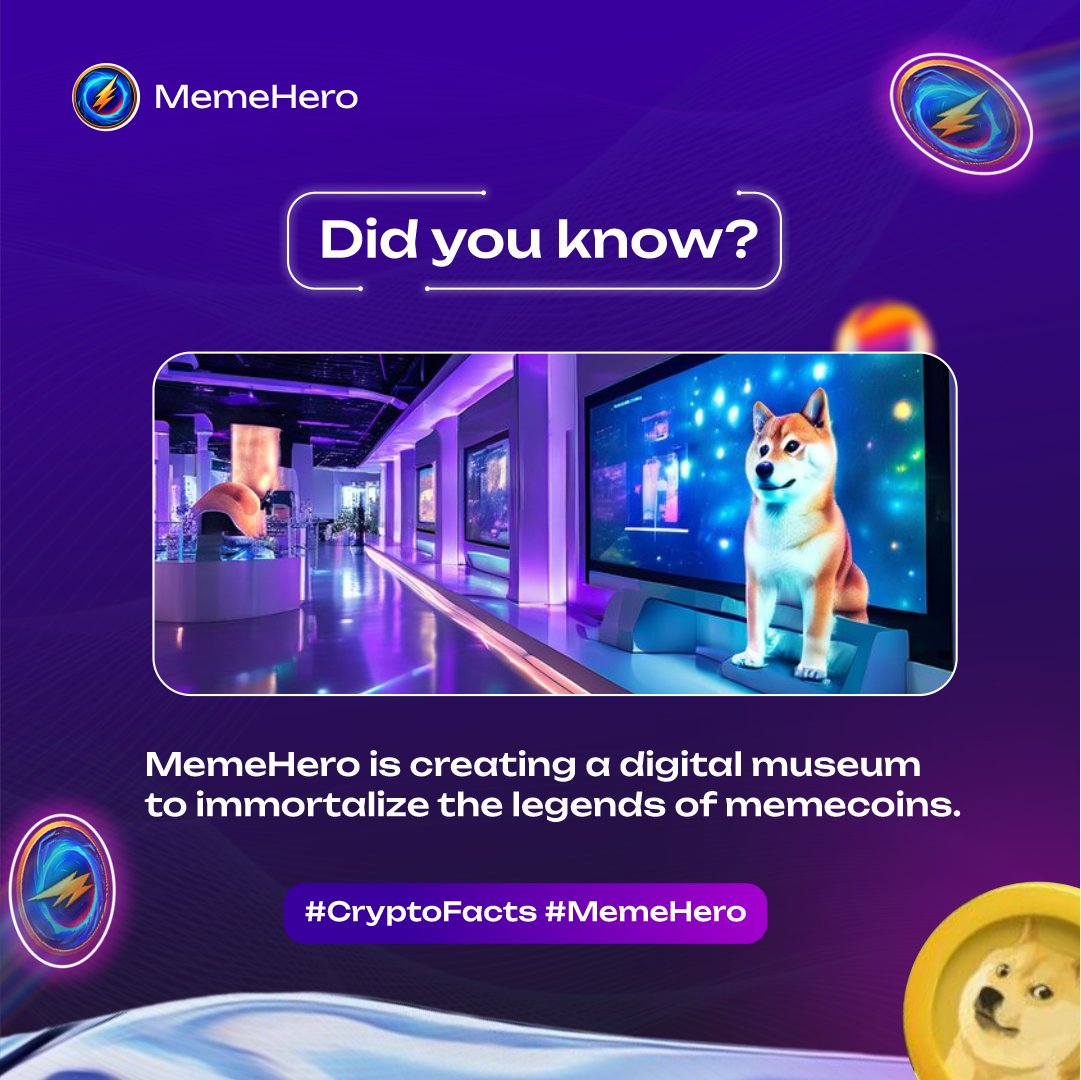 MemeHero_MHT's tweet photo. GM Meme Heroes 

#MemeFacts #MemeHero https://t.co/FpWrsbeOVi