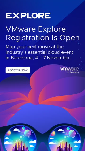 Map Your Next Move: VMware Explore 2024 Barcelona Registration Is Now Live dy.si/mypvXu