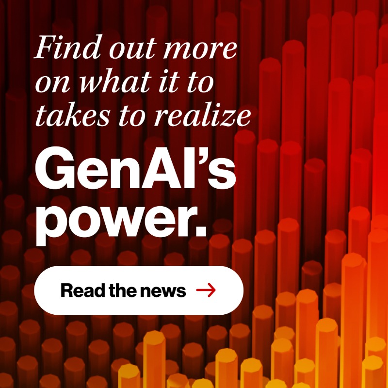 HitachiVantara's tweet photo. 🔍📊 The report is in 📄 In partnership with @ESG_Global, we surveyed 800 #IT leaders to shed light on enterprise #GenAI and top barriers to successful adoption. 
 
Click through ➡️ for a glimpse into the eye-opening findings &amp; get the full survey results: https://t.co/FwZIgF1VZa