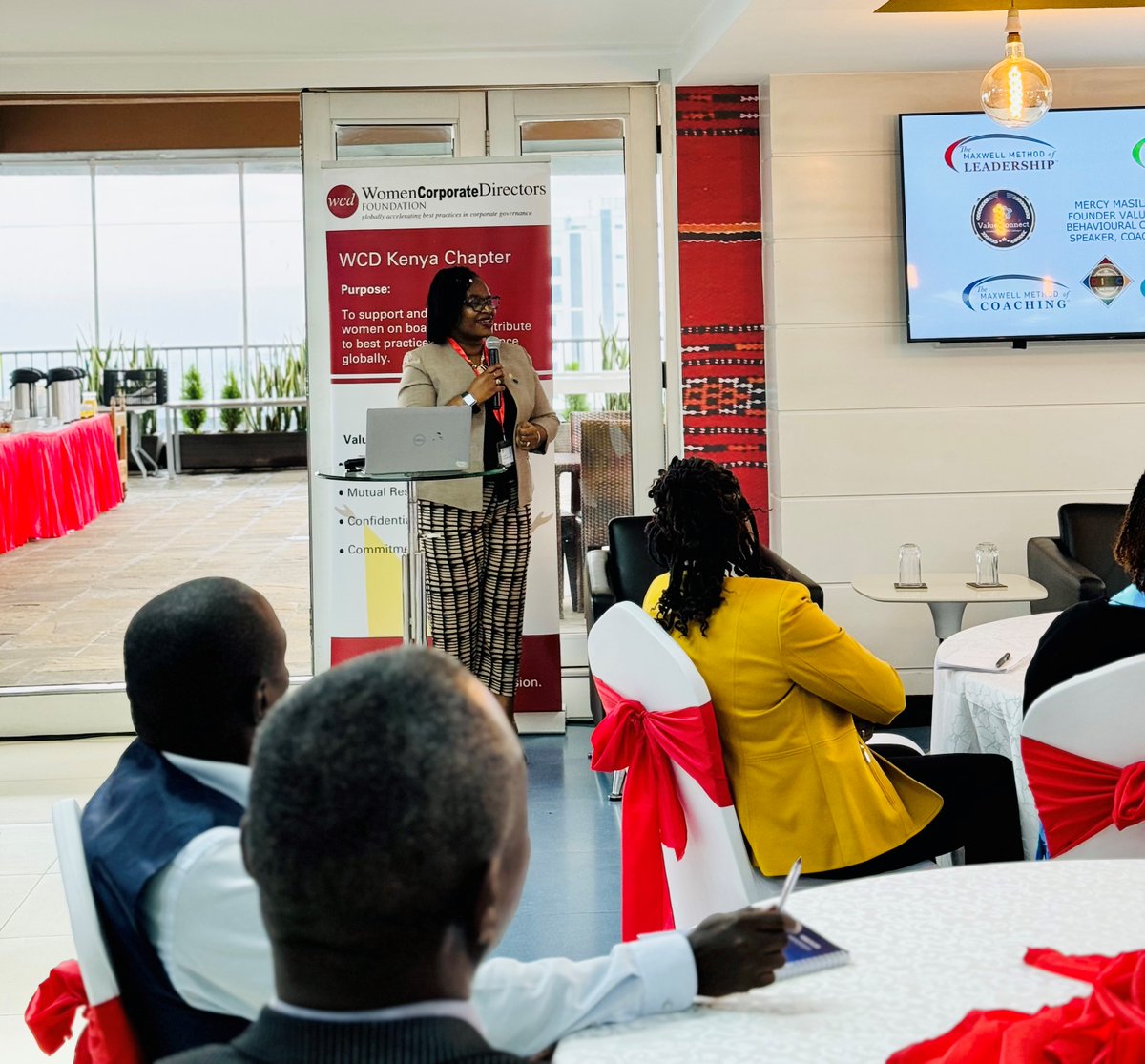 WCD_Kenya's tweet photo. Mercy Achola,  Founder of Value Connect Behavioural Consultant gives the  keynote address on the importance of inclusive leadership. 

Cc: @KPMGEastAfrica https://t.co/LAsxYNZSD7