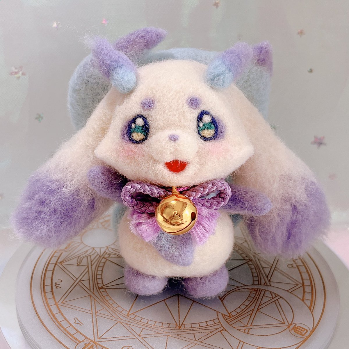 ✿羊毛フェルト✿くまさんと秋の収穫✿ 🎃͙🧁 とんでもなく秋を先どっています(˶˙º̬˙˶ )笑 秋の作品って