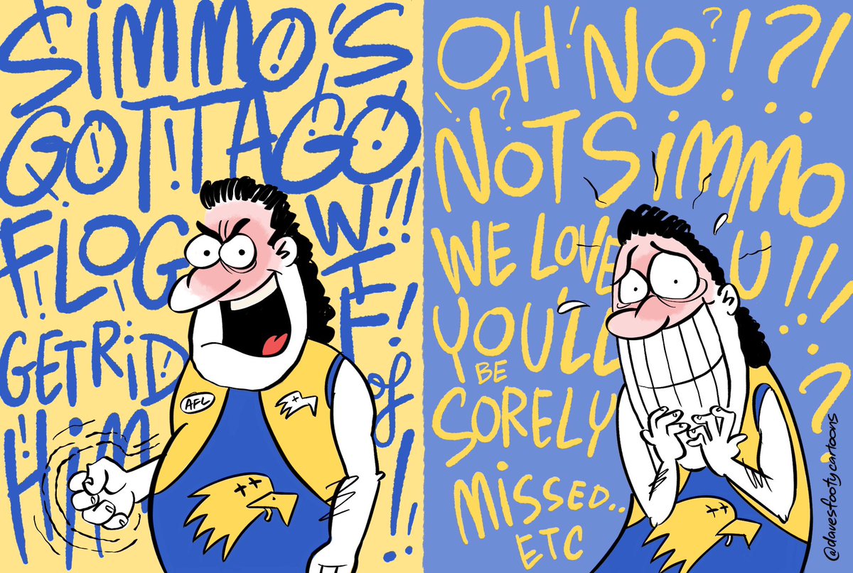 davesfootytoons's tweet photo. 👋#westcoasteagles #adamsimpson https://t.co/69w37u2Fcs