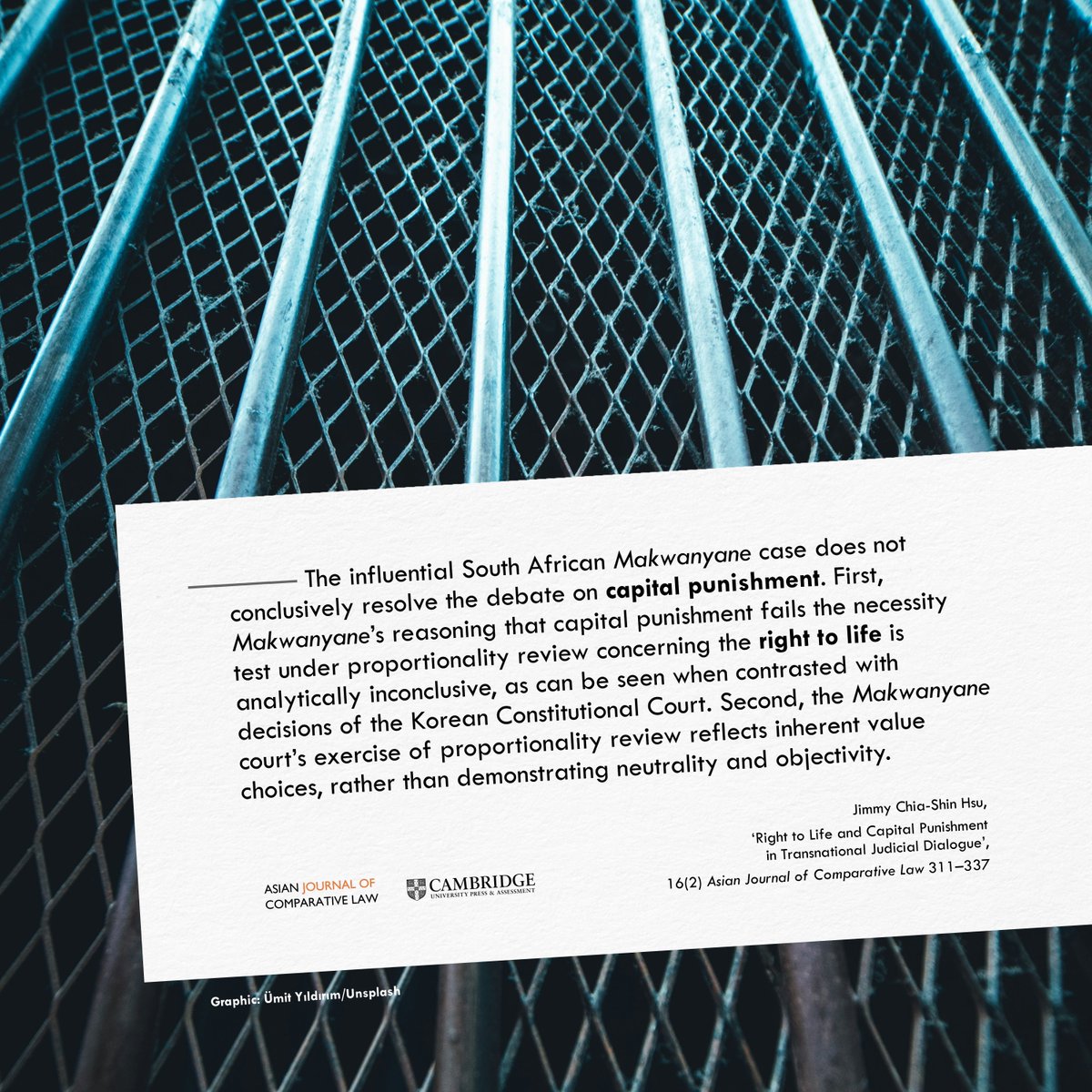 Asian Journal of Comparative Law tweet media