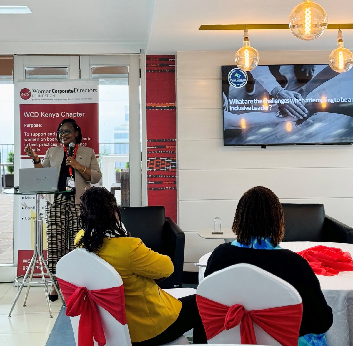 WCD_Kenya's tweet photo. "An #inclusive leader establishes an environment where everyone on the team feels that they belong. Each person feels welcome, safe, and valued for who they are and what they bring to the team." - Mercy Achola, Founder of Value Connect Behavioural Consultant https://t.co/2bnE2mtJPf