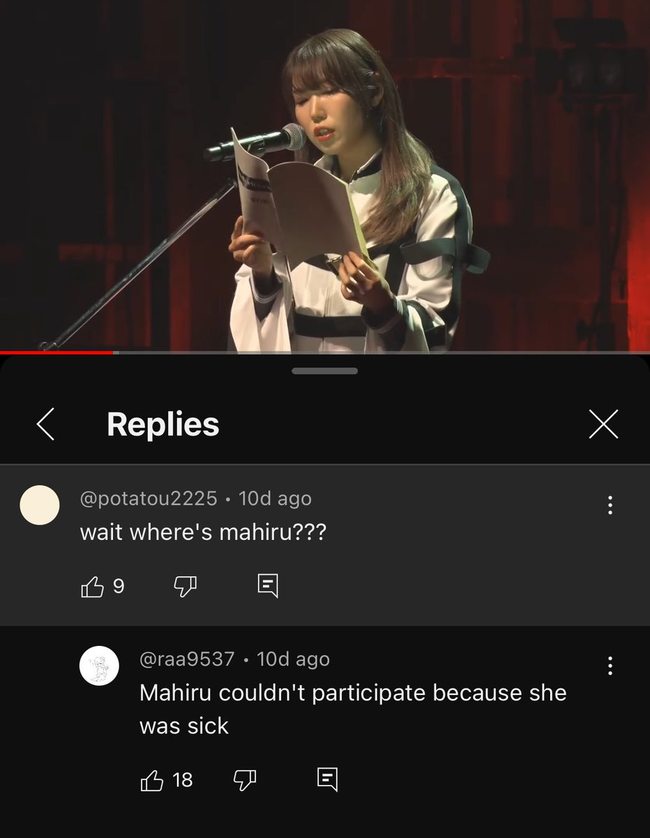 starting to realize not all milgram fans are chronically online SHE WASNT SICK SHE WAS AT AN IDOLMASter CONCERT 😭😭😭😭😭😭☝️☝️☝️☝️