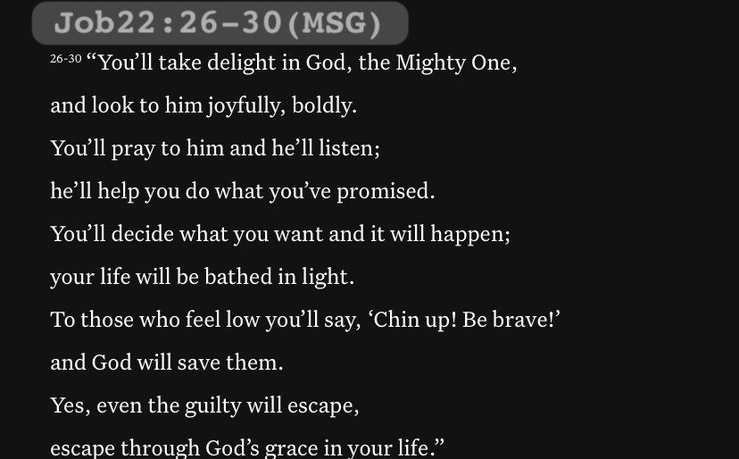 Tell the Father about the Matter (Pray over the matter), then tell the Matter about the Father (Decree over the matter)💫.